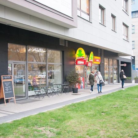 Apartament Cybernetyki Mokotow Varšava Exteriér fotografie