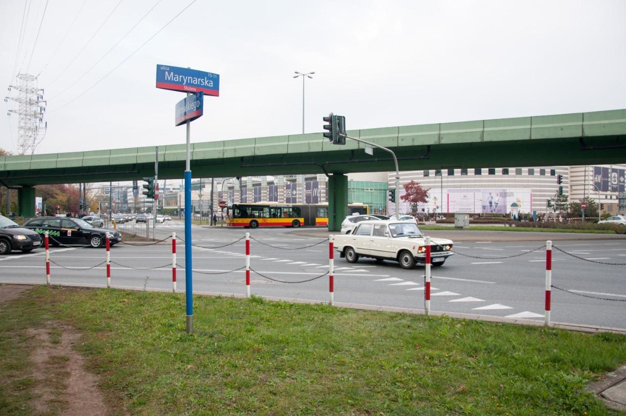 Apartament Cybernetyki Mokotow Varšava Exteriér fotografie