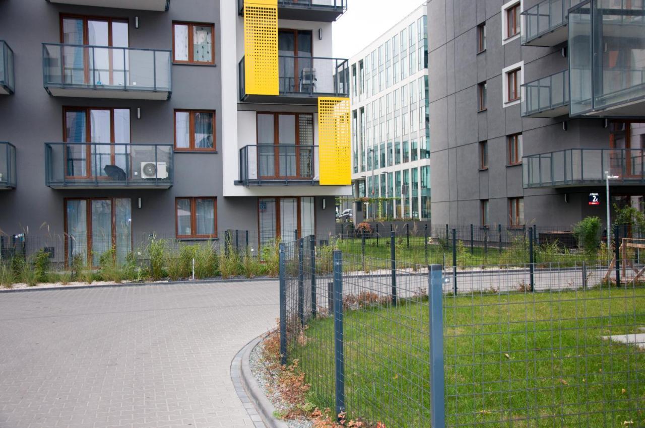 Apartament Cybernetyki Mokotow Varšava Exteriér fotografie