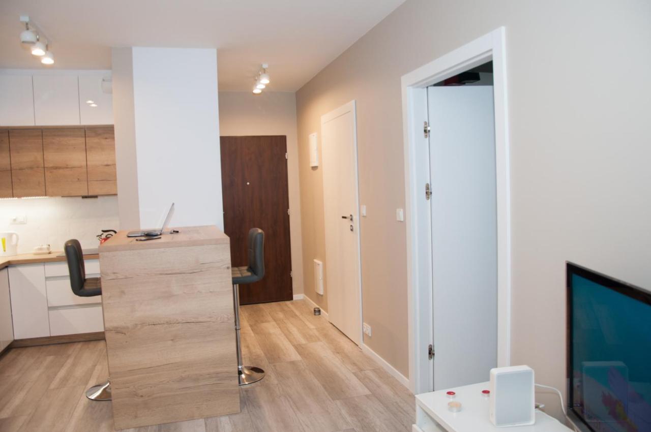 Apartament Cybernetyki Mokotow Varšava Exteriér fotografie